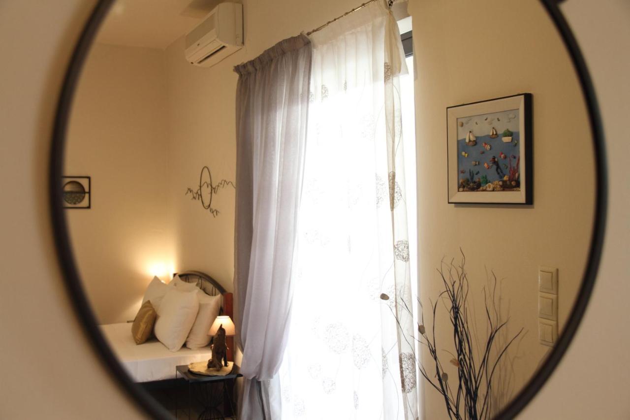 Miltos Aspasia Studios Chrissi Akti Chania Exterior foto